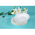 Haonai bulk und billig Restaurant Bone China Platte